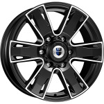 Диск K&K Севенна 7x17 6*127 Et:40 Dia:77,8 Алмаз черный