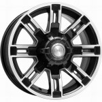 Диск K&K Полюс 7,5x16 6*139,7 Et:30 Dia:100,1 алмаз черный