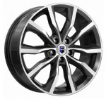 Диск K&K Портер 7,5x18 5*112 Et:45 Dia:66,6 алмаз чёрный