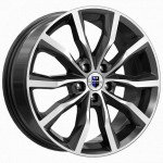 Диск K&K Портер 7,5x18 5*115 Et:40 Dia:70,1 алмаз черный