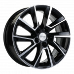Диск Khomen 1604 6x16 5*100 Et:38 Dia:57,1 Black-FP