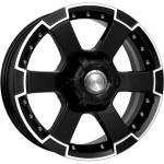 Диск K&K M56 7x16 6*139,7 Et:38 Dia:100,1 алмаз черный
