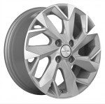 Диск Khomen 1508 6x15 4*100 Et:40 Dia:60,1 F-Silver-FP