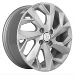 Диск Khomen 1508 6x15 4*100 Et:46 Dia:54,1 F-Silver