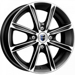 Диск K&K Флэш 5x13 4*108 Et:40 Dia:67,1 Алмаз черный