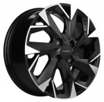 Диск Khomen 1402 5,5x14 4*100 Et:45 Dia:56,1 Black-FP