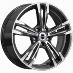 Диск K&K Karrera Light 7x18 5*115 Et:45 Dia:70,1 алмаз черный