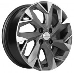 Диск Khomen 1402 5,5x14 4*100 Et:43 Dia:60,1 Gray-FP