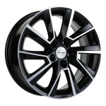 Диск Khomen 1604 6x16 5*105 Et:39 Dia:56,6 Black-FP