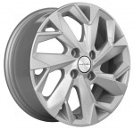 Диск Khomen 1402 5,5x14 4*100 Et:43 Dia:67,1 F-Silver