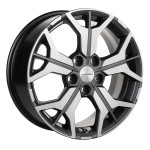 Диск Khomen 1715 7x17 5*114,3 Et:50 Dia:67,1 GRAY-FP