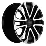 Диск Khomen 1805 7,5x18 6*139,7 Et:42 Dia:100,1 Black-FP