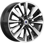 Диск K&K Эрман 6,5x16 4*100 Et:45 Dia:67,1 алмаз чёрный