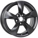 Диск KDW KD1543 6x15 5*100 Et:38 Dia:57,1 Matt Black Painted
