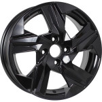 Диск KDW KD1520 6x15 4*100 Et:46 Dia:60,1 Black Painted