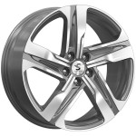 Диск Premium Series КР004 7,5x19 5*114,3 Et:50 Dia:67,1 Diamond gloss graphite