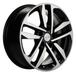 Диск Khomen 1612 6,5x16 5*115 Et:41 Dia:70,1 Black-FP