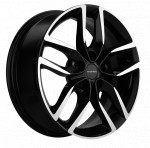 Диск Khomen 1708 6,5x17 5*108 Et:43 Dia:65,1 Black-FP
