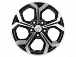 Диск Khomen 1606 6,5x16 5*114,3 Et:43 Dia:67,1 Black-FP