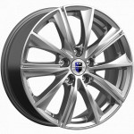 Диск K&K Арнар 7x17 5*108 Et:43 Dia:67,1 дарк платинум