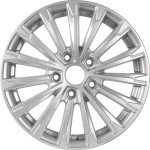 Диск KDW KD1610 6,5x16 4*100 Et:50 Dia:60,1 Silver Painted