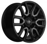 Диск Khomen 1723 8x17 6*139,7 Et:42 Dia:75,1 Black