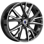 Диск K&K Кайлас 6,5x18 5*108 Et:33 Dia:60,1 алмаз чёрный
