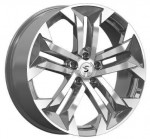Диск Premium Series КР015 7,5x19 5*114,3 Et:51 Dia:67,1 Diamond Gloss Graphite