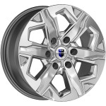 Диск K&K Тейт 7,5x17 6*139,7 Et:30 Dia:106,1 дарк платинум