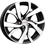Диск K&K Палермо 6,5x16 5*105 Et:38 Dia:56,6 алмаз чёрный