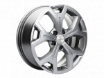 Диск Khomen 1710 7x17 5*108 Et:43 Dia:65,1 Gray