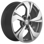 Диск Khomen 1724 7x17 5*114,3 Et:40 Dia:66,1 F-Silver-FP