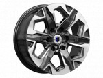 Диск K&K Тейт 7,5x17 6*139,7 Et:45 Dia:93,1 алмаз чёрный