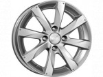 Диск K&K Джемини 6x15 4*100 Et:40 Dia:60,1 блэк платинум