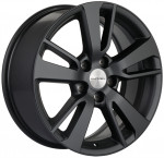 Диск Khomen 1704 7x17 5*108 Et:50 Dia:63,35 Black
