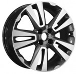 Диск K&K Старкад (Vesta) 6,5x17 4*100 Et:43 Dia:60,15 алмаз-антрацит
