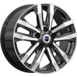 Диск K&K Мичиган 8x18 5*150 Et:60 Dia:110,1 алмаз чёрный