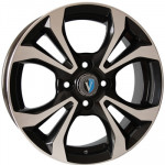 Диск Khomen 1504 6x15 5*100 Et:40 Dia:57,1 Black