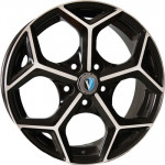 Диск Khomen 1612 6,5x16 5*114,3 Et:45 Dia:67,1 Black