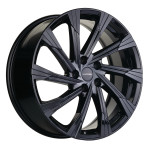 Диск Khomen 1901 7,5x19 5*108 Et:50,5 Dia:63,4 Black