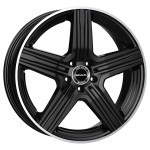 Диск MAK Lewis 9x21 5*112 Et:45 Dia:66,6 Gloss Black Mirror Ring