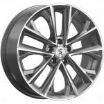 Диск Premium Series КР012 7x18 5*112 Et:43 Dia:57,1 Diamond Gloss Graphite
