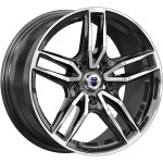 Диск K&K Бартон 8x17 5*114,3 Et:45 Dia:60,1 алмаз чёрный