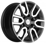 Диск Khomen 1723 8x17 6*139,7 Et:46 Dia:67,1 Gray-FP