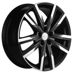 Диск Khomen 1905 7,5x19 5*112 Et:43 Dia:57,1 Black-FP