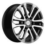 Диск Khomen 1805 7,5x18 6*139,7 Et:42 Dia:100,1 Gray-FP