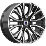 Диск K&K Кортес 8,5x19 6*139,7 Et:24 Dia:77,9 алмаз чёрный