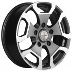 Диск Khomen 1725 6,5x17 5*139,7 Et:35 Dia:98,5 Gray