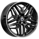 Диск K&K Колумб 7x19 5*108 Et:47 Dia:60,1 алмаз чёрный