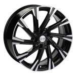 Диск Khomen 1901 6x16 4*100 Et:50 Dia:60,1 Black-FP